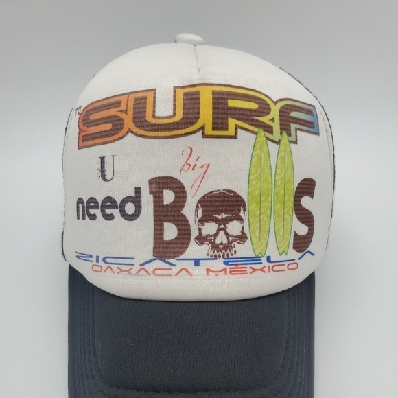 Surf Oaxaca Mexico Truckers Hat, Unisex, Snapback - Picture 2 of 8